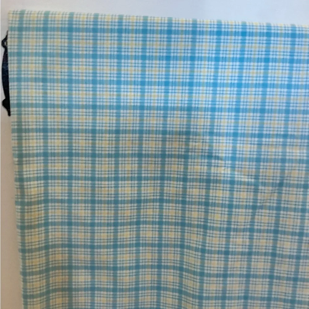Vintage Westpoint Steven’s Plaid Flat Sheet/ fabric